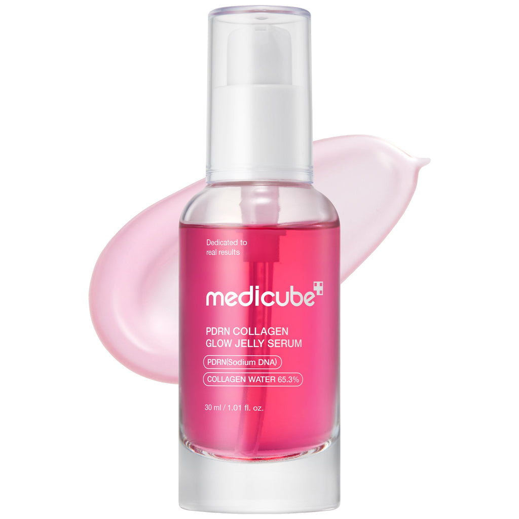 PDRN Pink Collagen Glow Jelly Serum - Polished Medicube Routine
