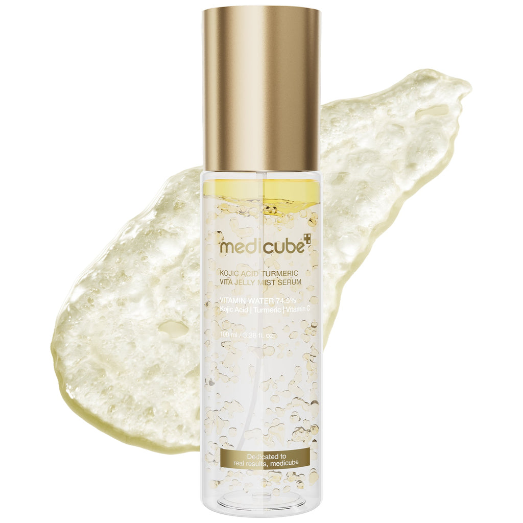 Kojic Acid Turmeric Vitamin Gold Jelly Mist Serum - Modern Face Care Style