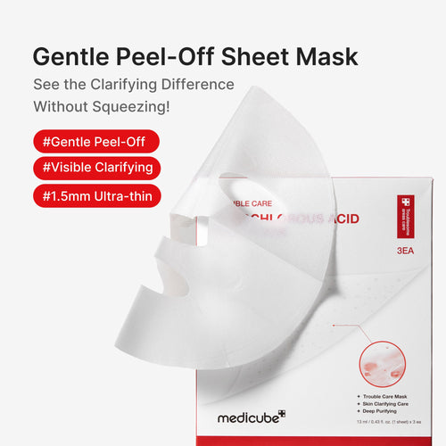Hypochlorous Acid Peel Mask - A Better Glow Routine