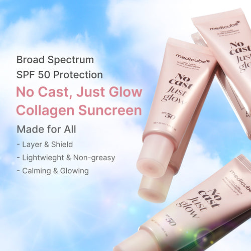 No Cast Just Glow Collagen Sunscreen - Start Elevated