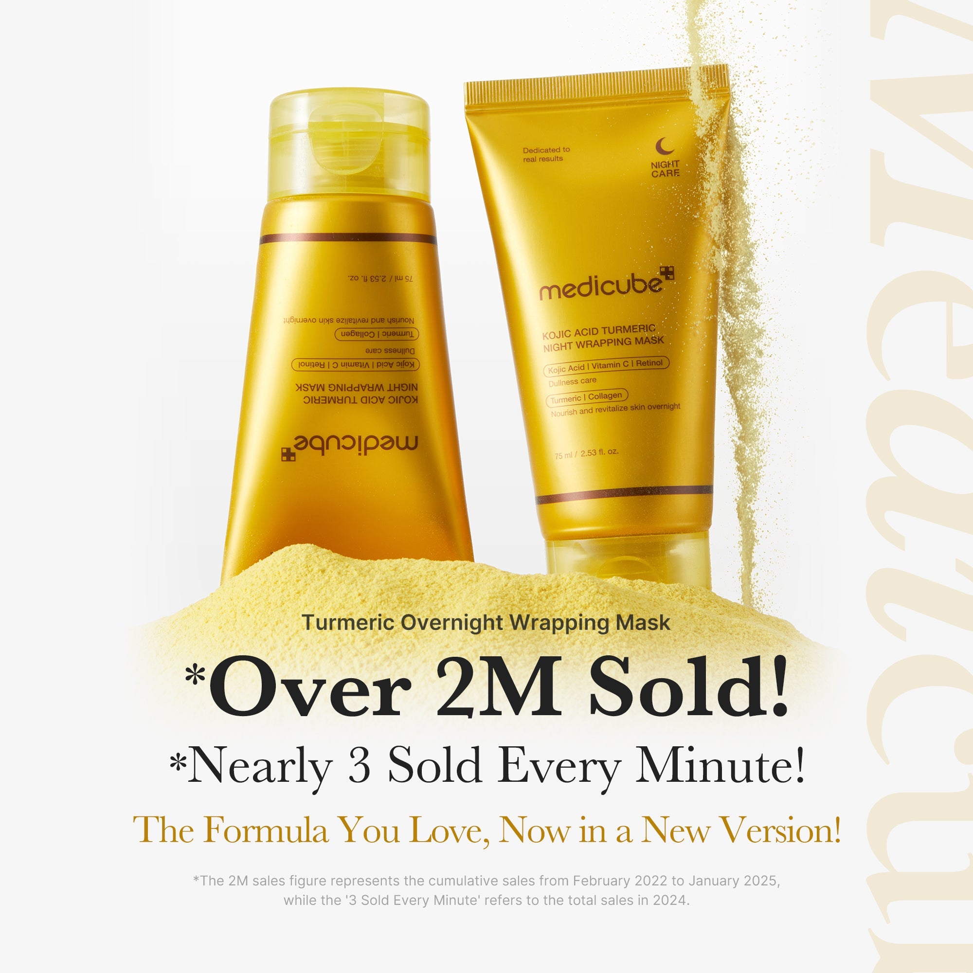 [GIFT] Kojic Acid Turmeric Overnight Wrapping Mask - Fresh Feel Medicube