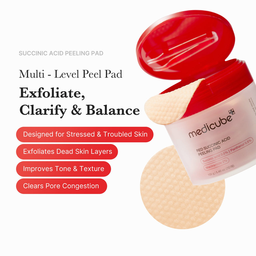 [GIFT] Red Succinic Acid Panthenol Pads - Routine Made Premium