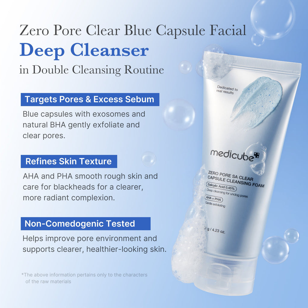 Zero Pore Capsule Cleansing Foam - For Better Fresh Skin