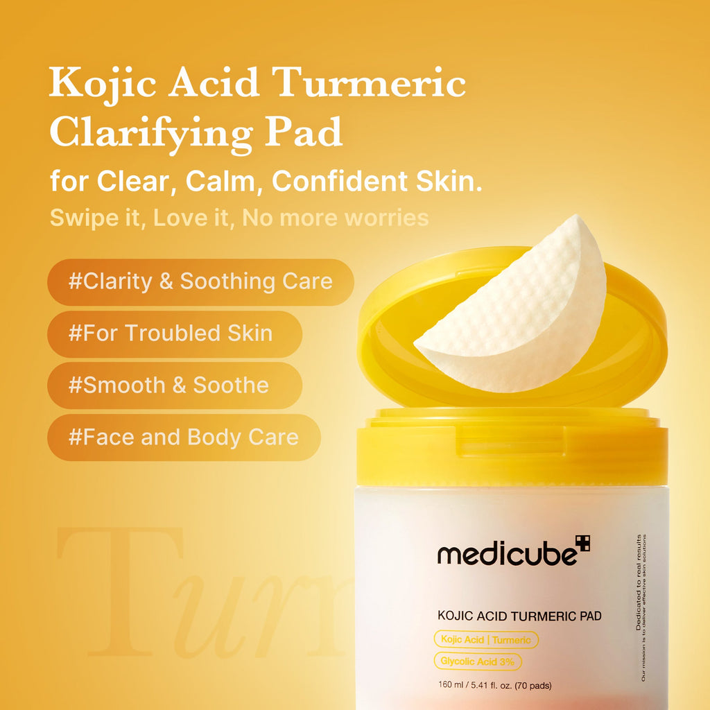 [Subscr.] Kojic Acid Tumeric Toner Pad - Face Care Reimagined