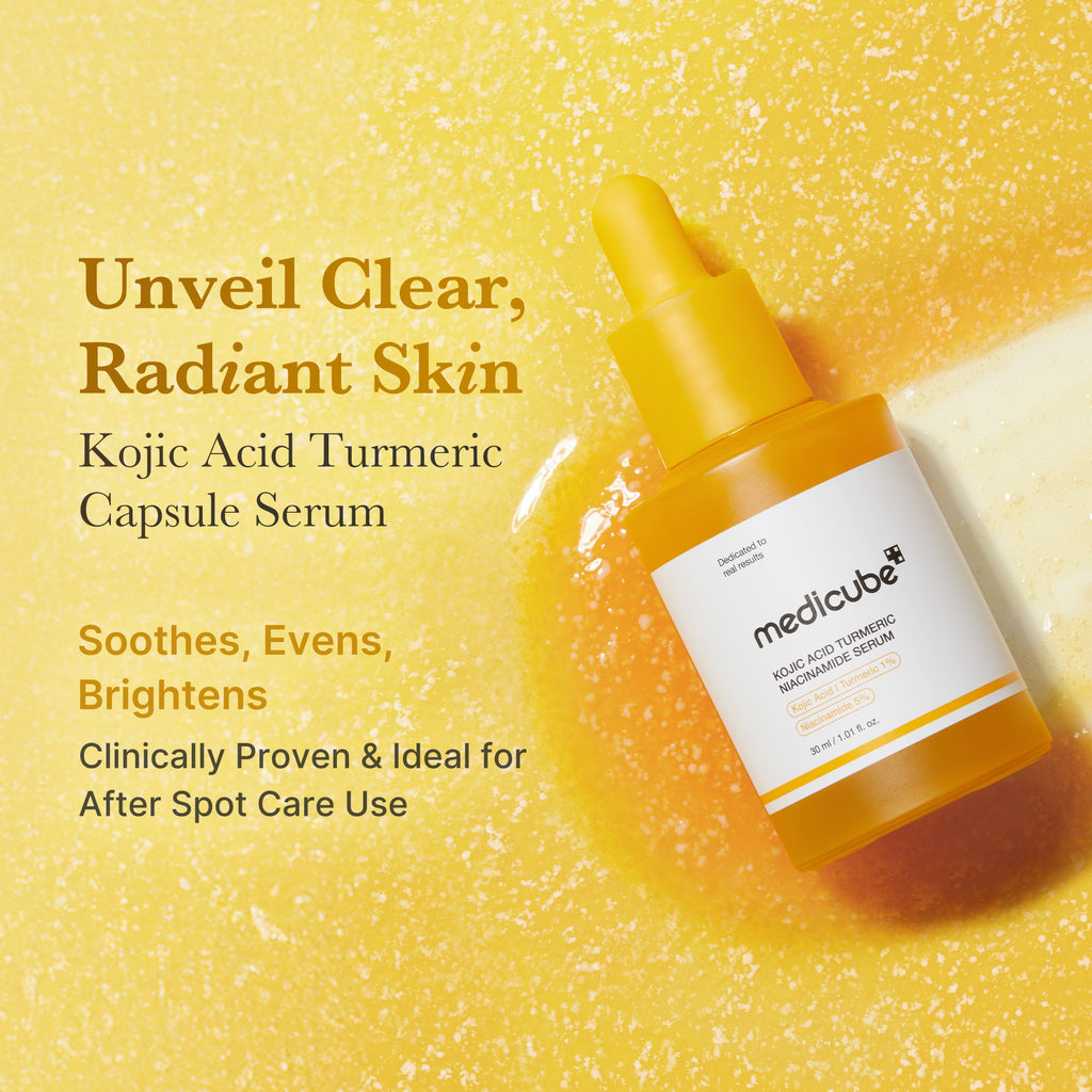 Kojic Acid Turmeric Capsule Serum - The Refined Daily Care