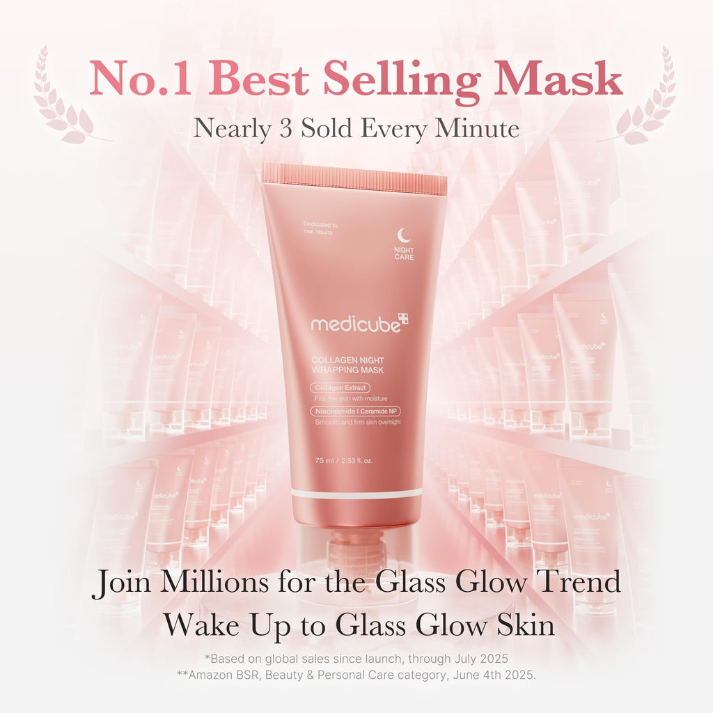 Affordable Glass Glow 7-Day Skincare Set - Smooth Medicube Routine