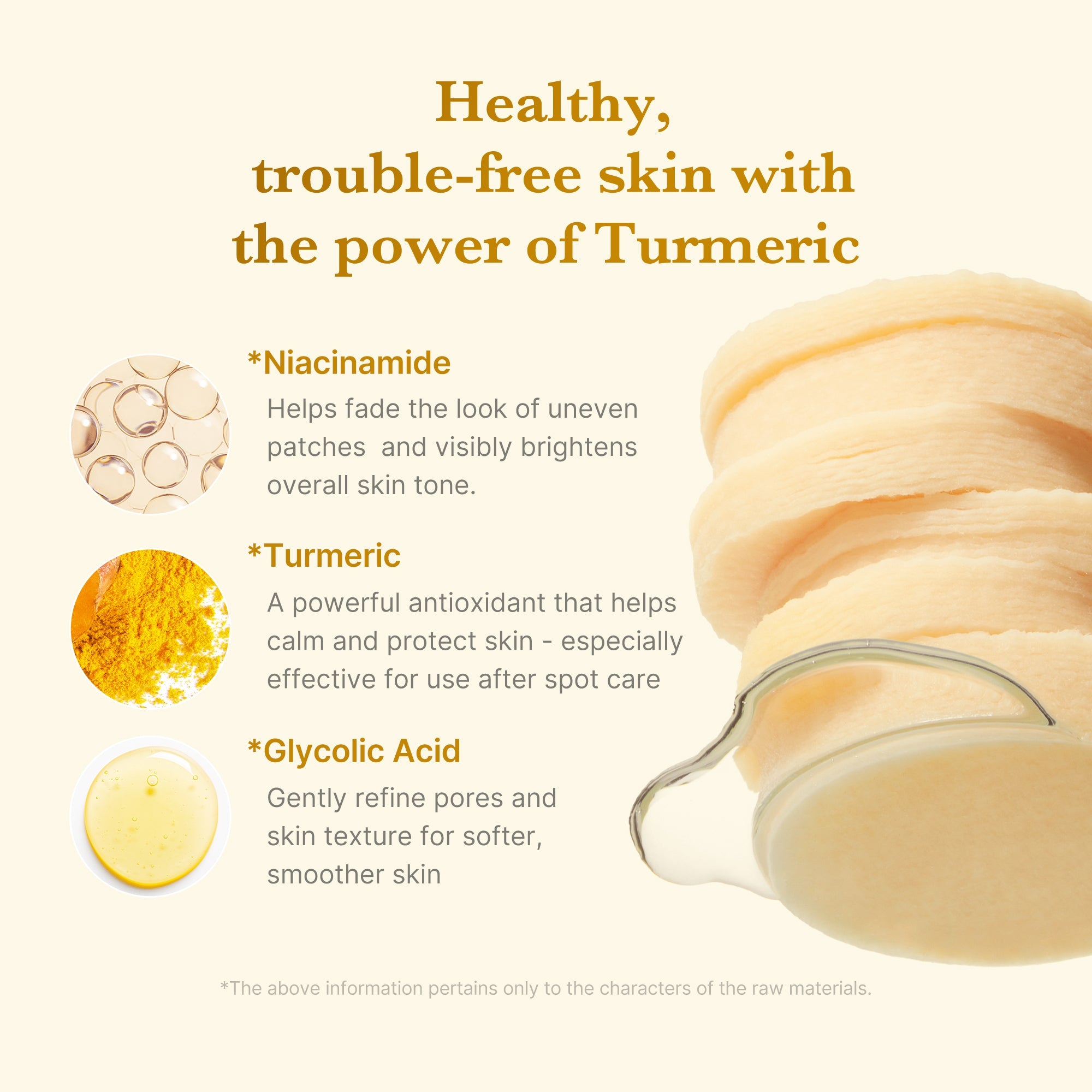 [GIFT] Kojic Acid Tumeric Toner Pad - Elevated Daily Glow