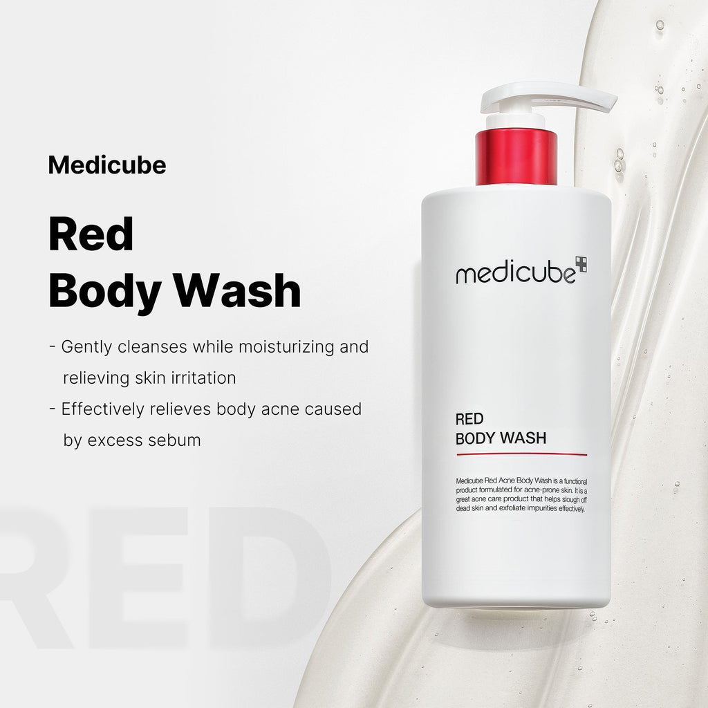 Red Body Wash - K Beauty Made Elegant