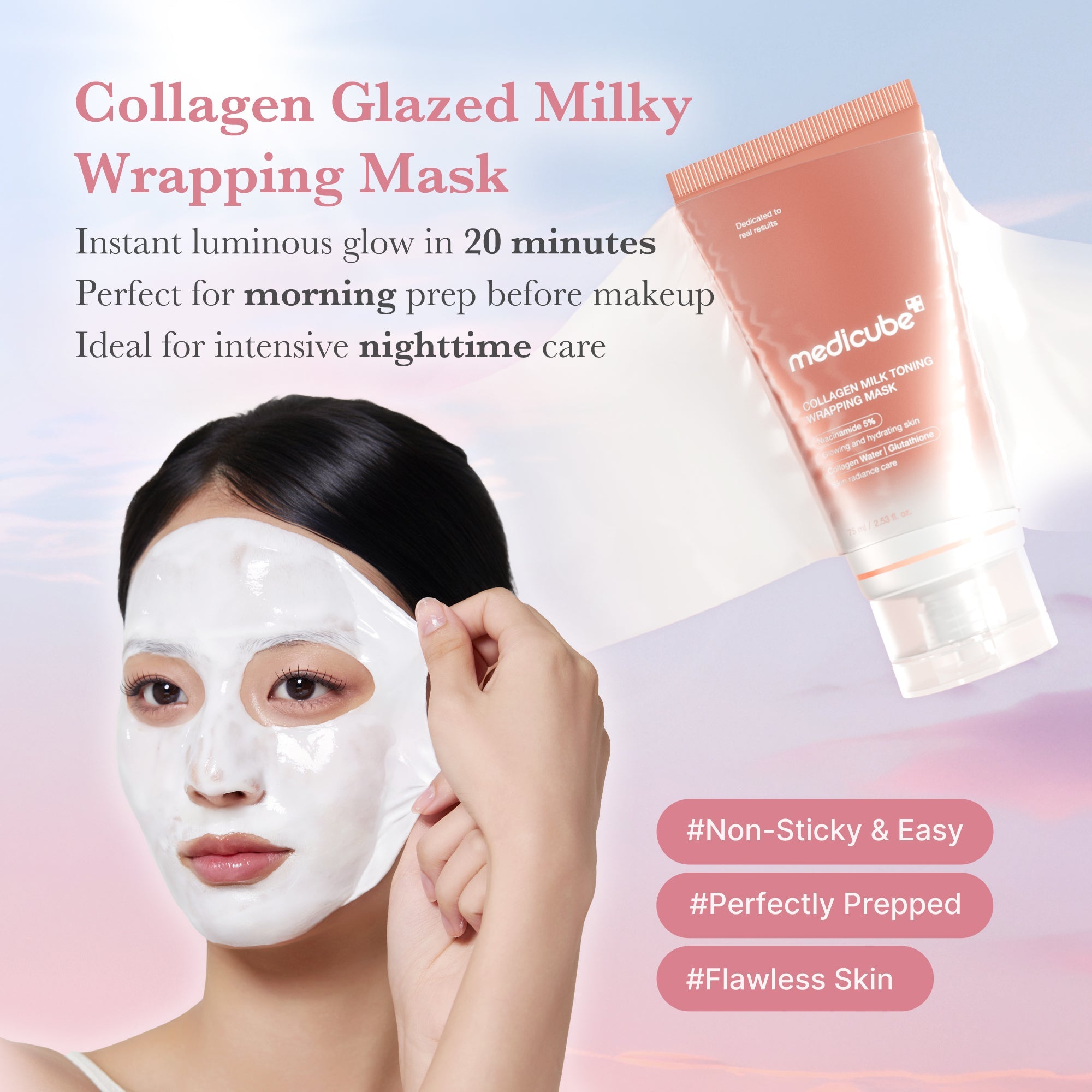 [Subscr.] Collagen Milky Glow Daytime Wrapping Mask - The Modern Daily Glow