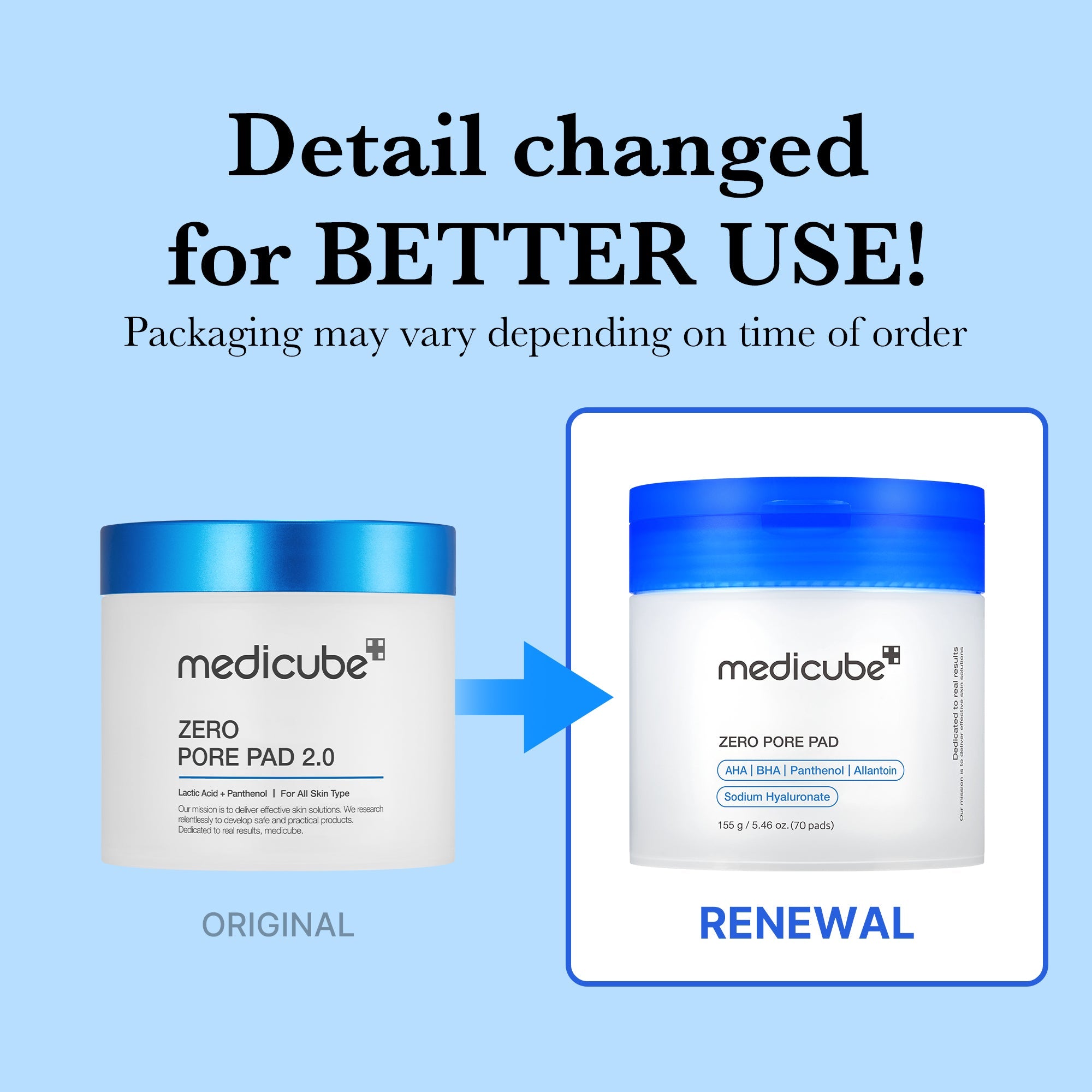 [Subscr.] Zero Pore Pads - Refresh with Medicube