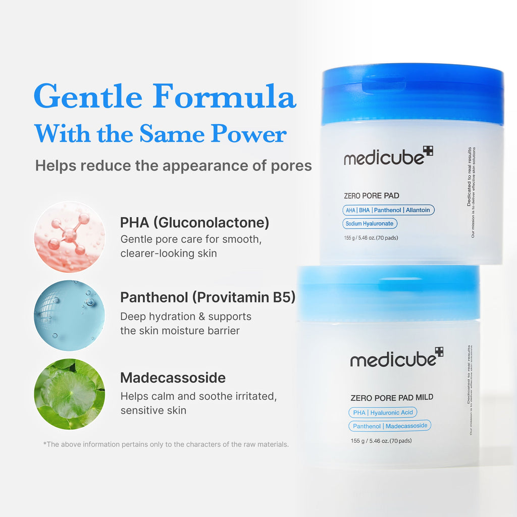 Zero Pore Madecassoside Pads (Mild) - Modern Beauty Essential
