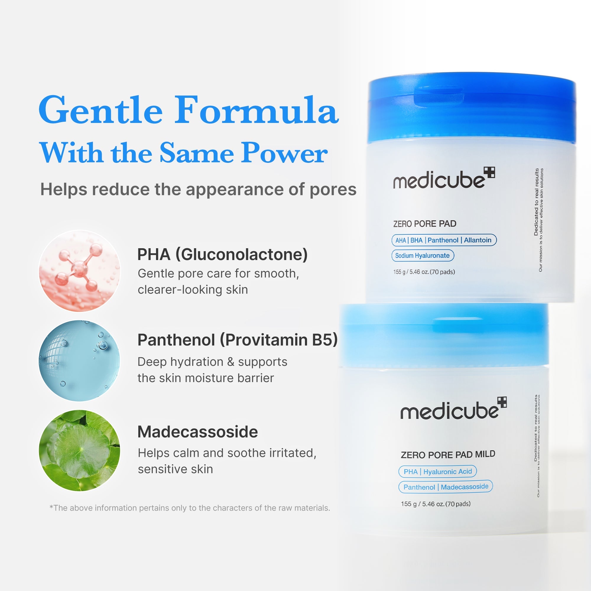 Zero Pore Madecassoside Pads (Mild) - Modern Beauty Essential