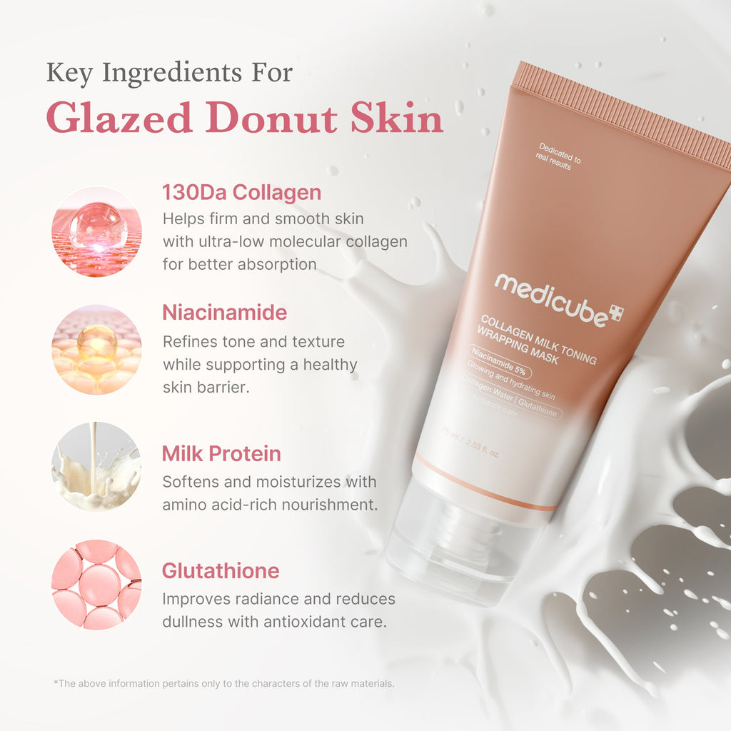 Collagen Milky Glow Daytime Wrapping Mask - Clean Feel Skin Care
