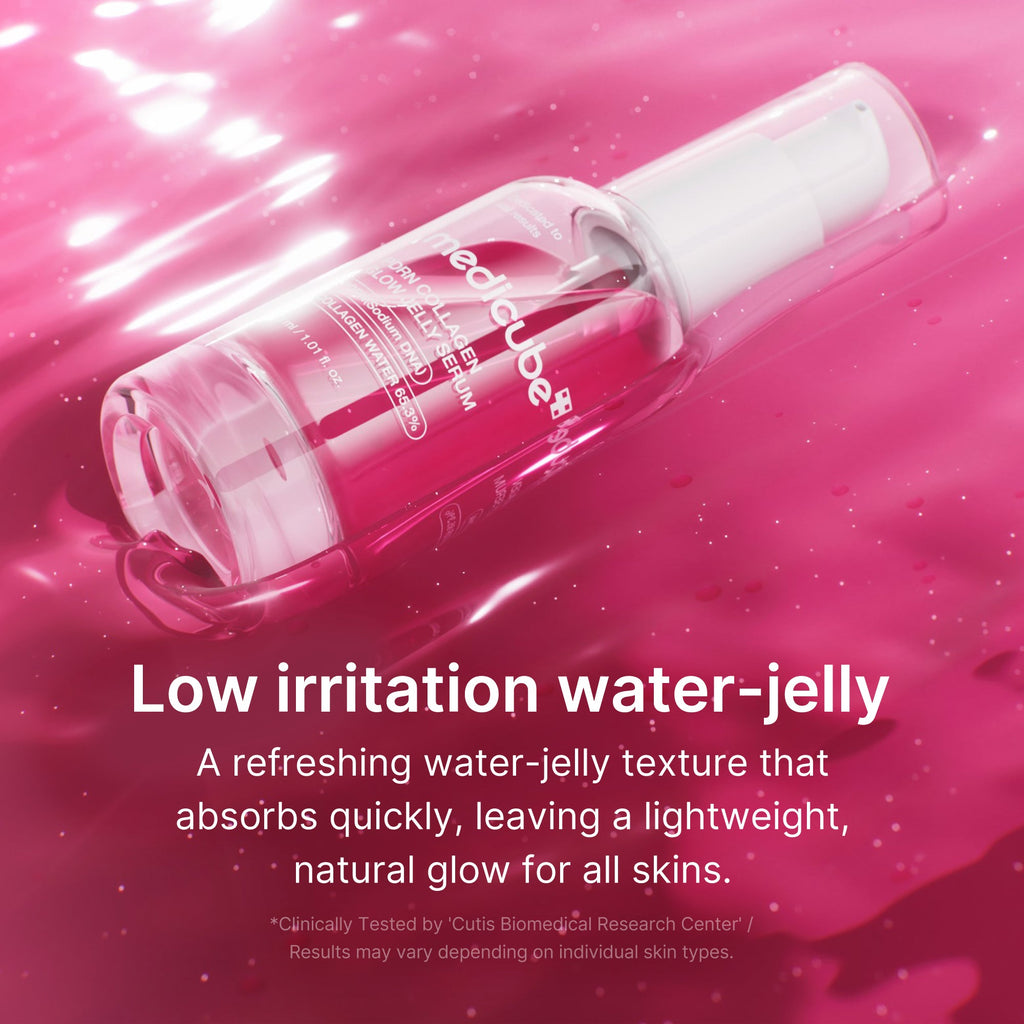 PDRN Pink Collagen Glow Jelly Serum - Polished Medicube Routine
