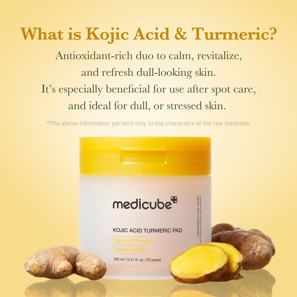 [GIFT] Kojic Acid Tumeric Toner Pad - Elevated Daily Glow