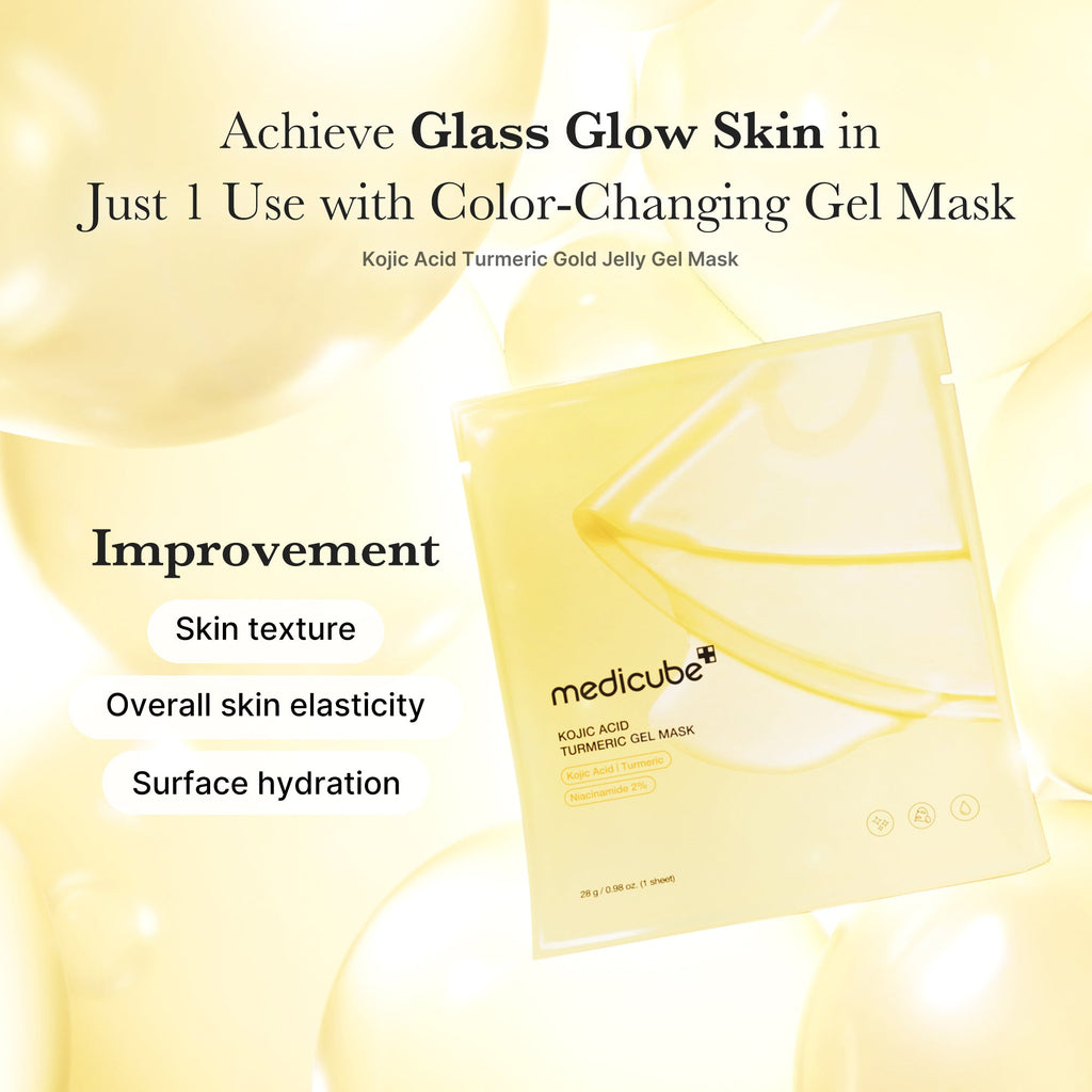 [Subscr.] Kojic Acid Turmeric Gold Jelly Gel Mask - Clean Glow Care
