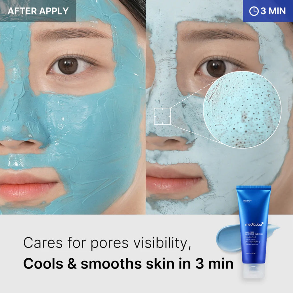 Zero Pore Blackhead Mud Mask - Premium Glow Favorite