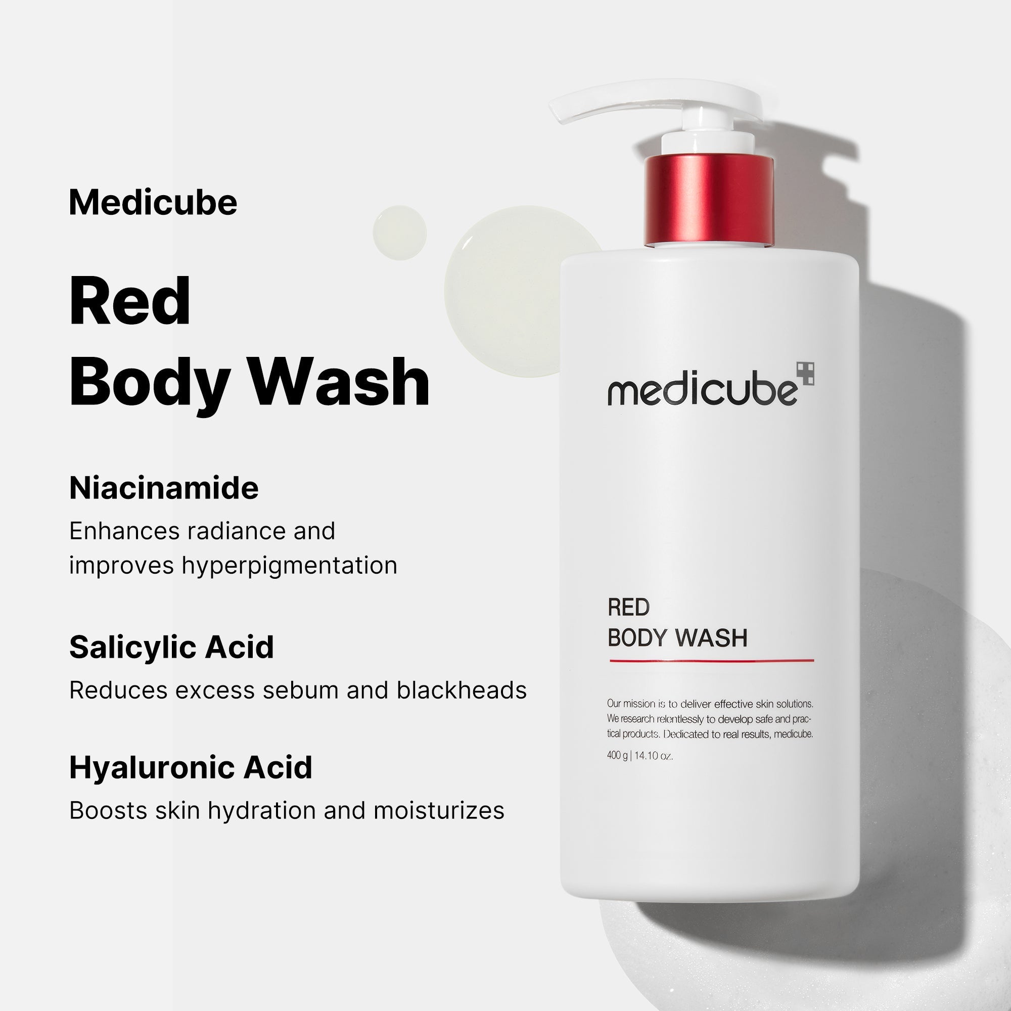 Red Body Wash - K Beauty Made Elegant