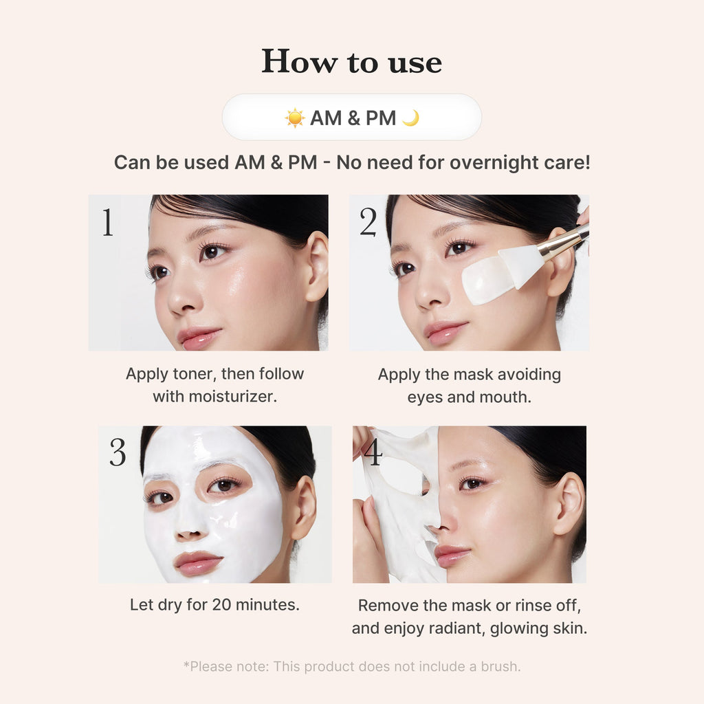 Collagen Milky Glow Daytime Wrapping Mask - Clean Feel Skin Care