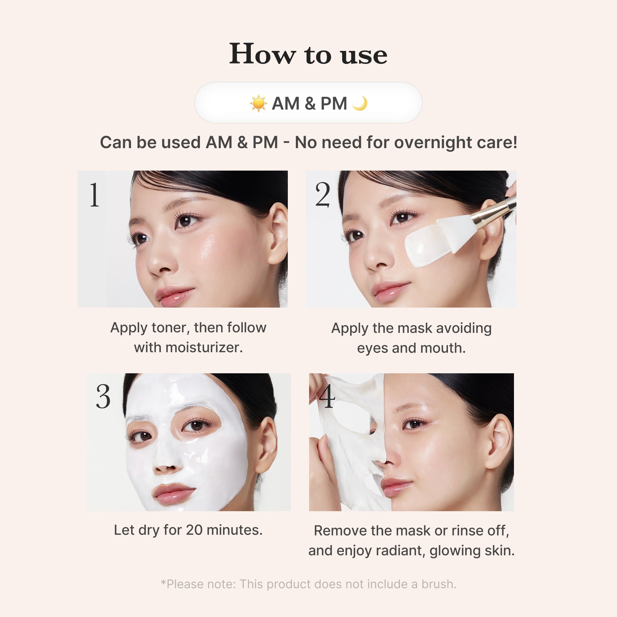 Collagen Milky Glow Daytime Wrapping Mask - Clean Feel Skin Care