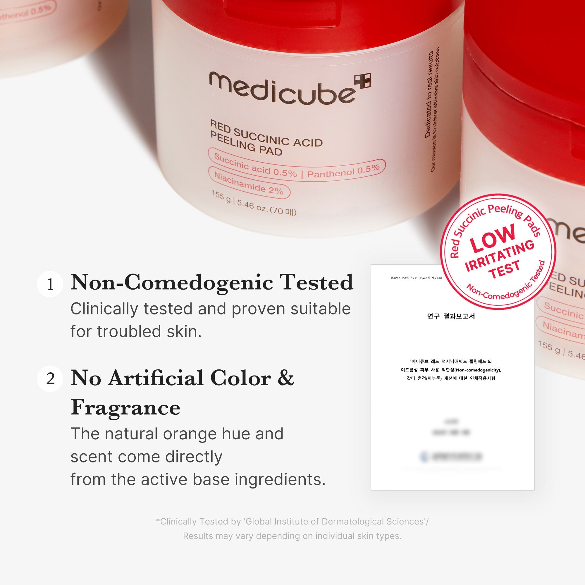 [GIFT] Red Succinic Acid Panthenol Pads - Routine Made Premium