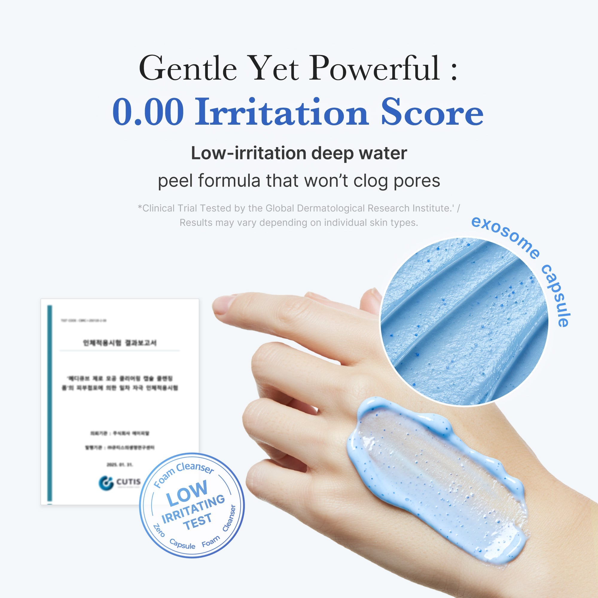 Zero Pore Capsule Cleansing Foam - For Better Fresh Skin