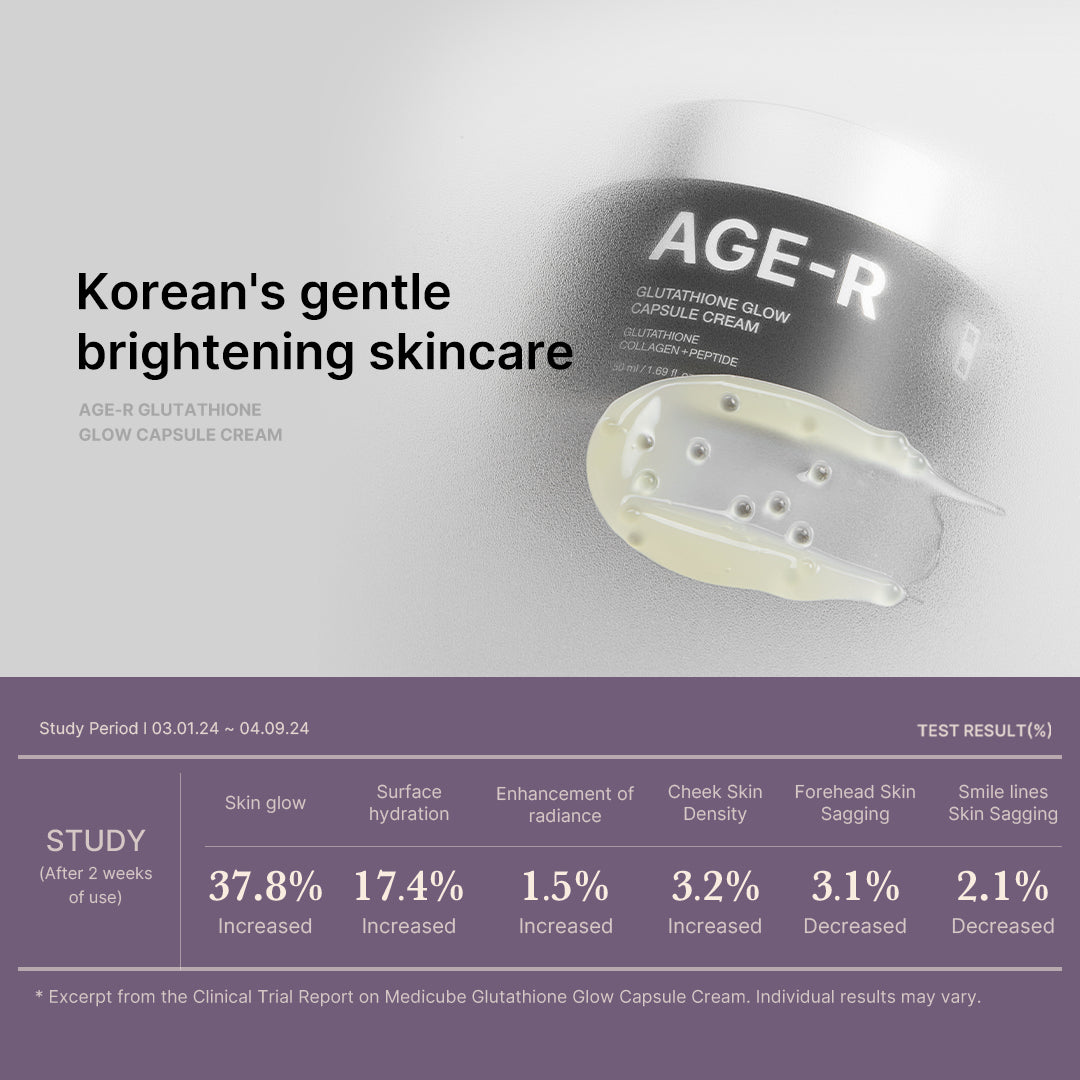 AGE-R Glutathione Glow Capsule Cream - Refine Your Medicube