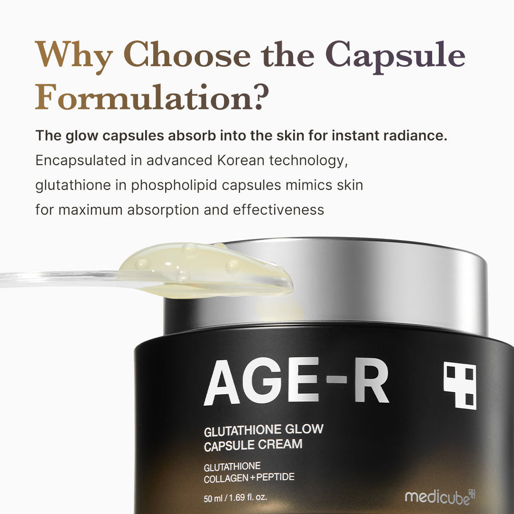 [GIFT] AGE-R Glutathione Glow Capsule Cream - Quiet Beauty Style