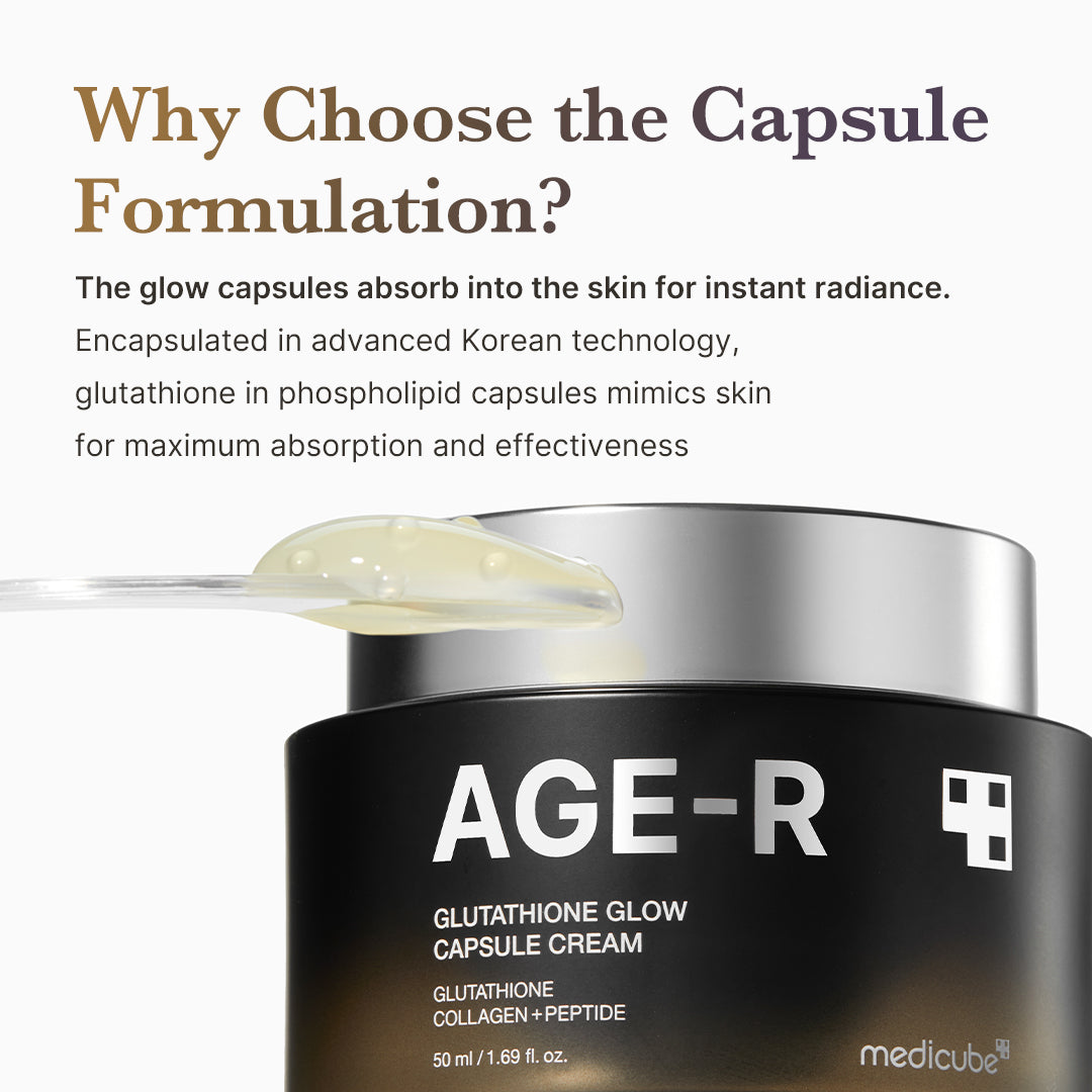[GIFT] AGE-R Glutathione Glow Capsule Cream - Quiet Beauty Style