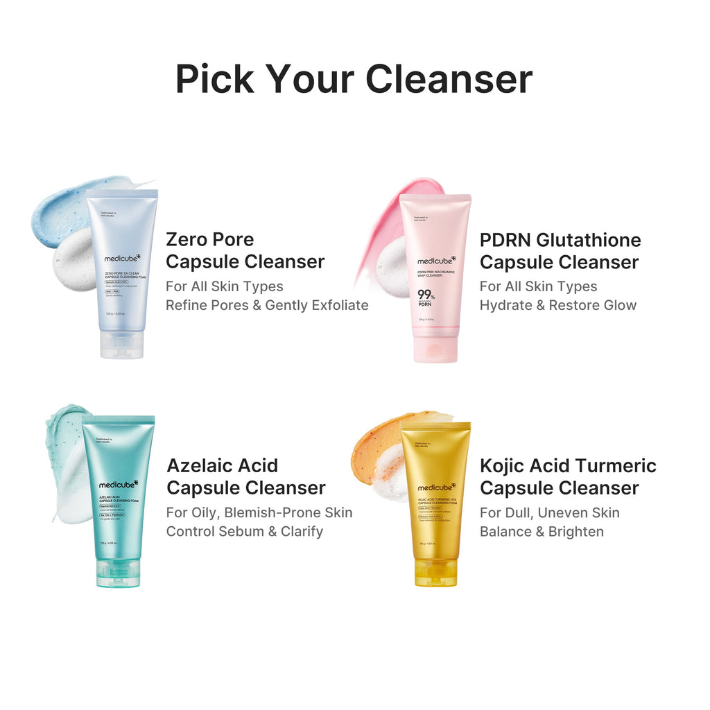 Kojic Acid Turmeric Vita Capsule Foam Cleanser - Polished Face Care Style