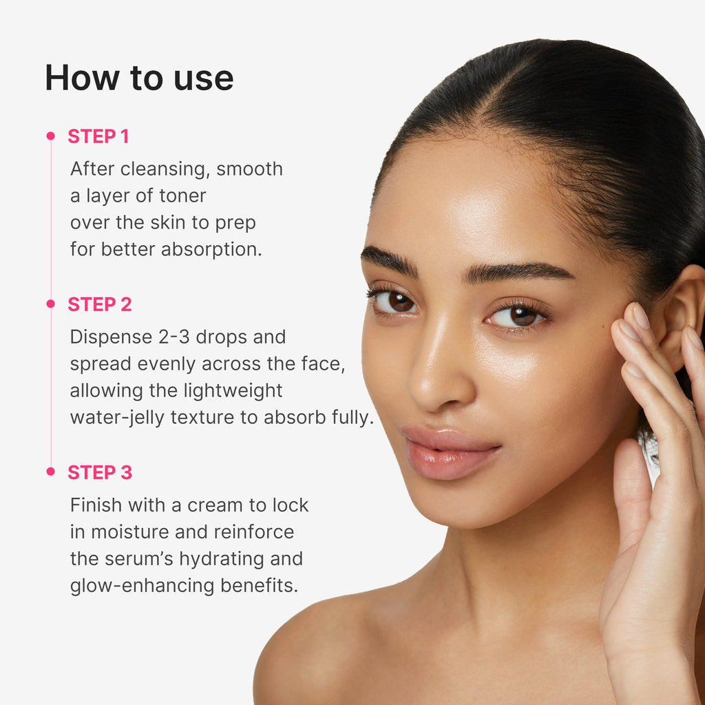 PDRN Pink Collagen Glow Jelly Serum - Polished Medicube Routine