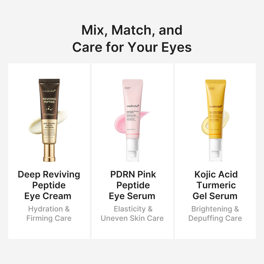 Kojic Acid Tumeric Eye Gel Serum - Effortless Daily Glow