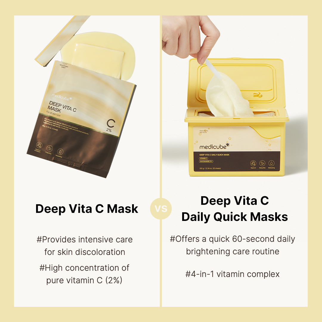 Deep Vita C Daily Quick Masks - A Premium Take on Beauty