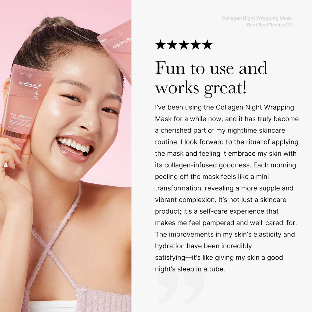 Collagen Night Wrapping Mask - Elevated K Beauty