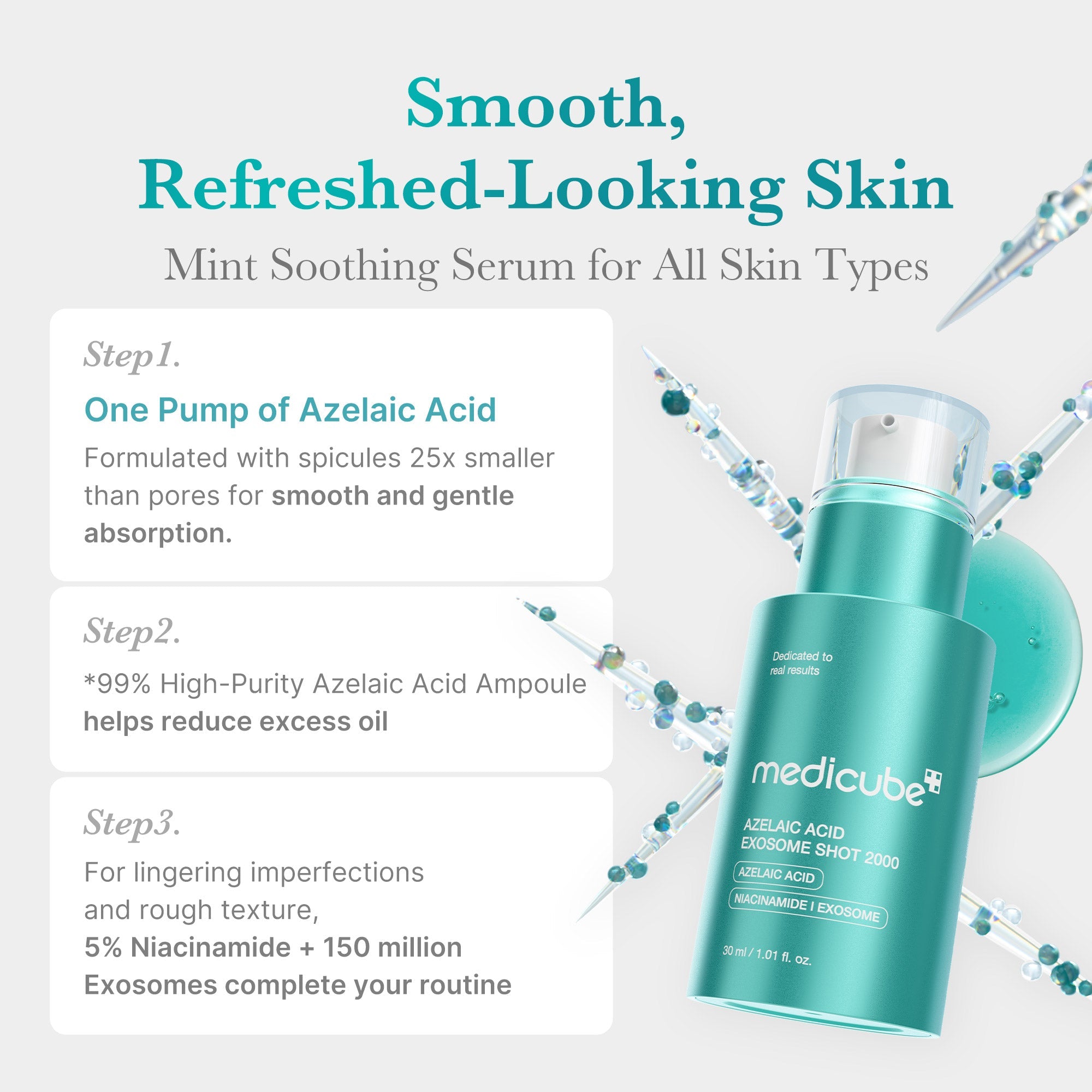 Azelaic Acid Exosome Shot - Refined Daily Glow