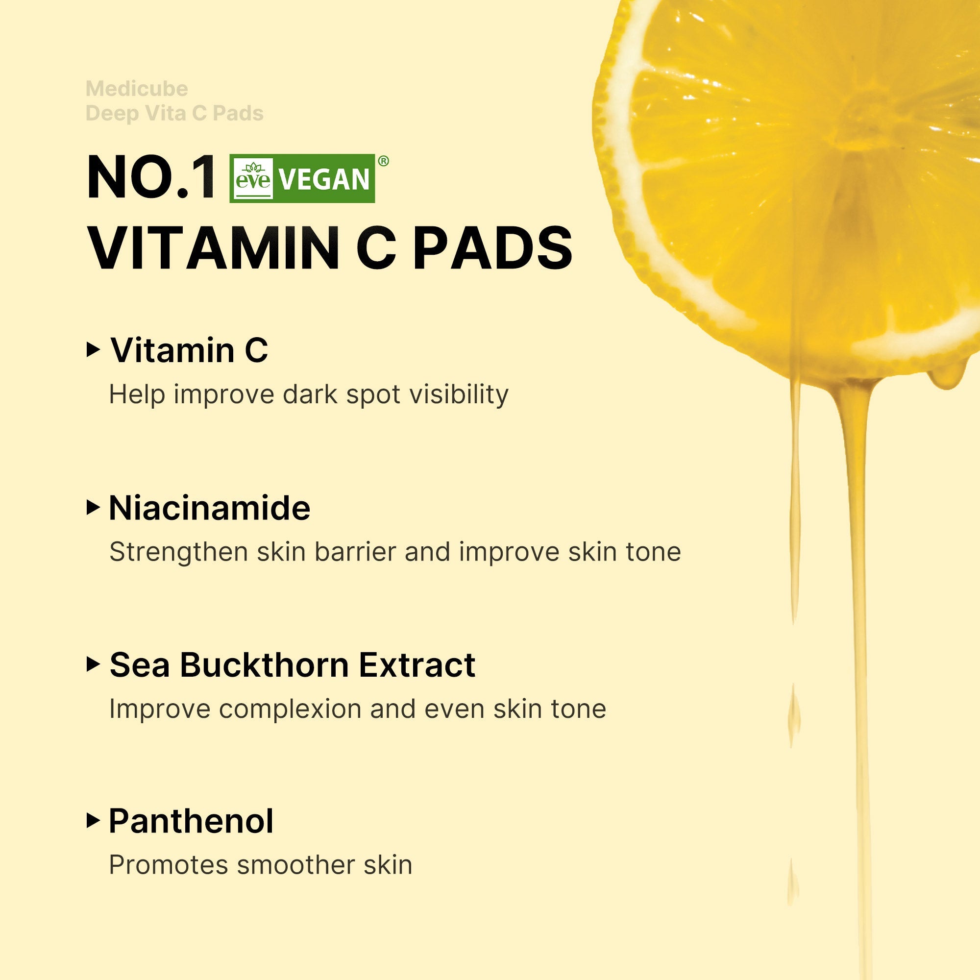 Deep Vita C Pads - Daily Medicube with Style