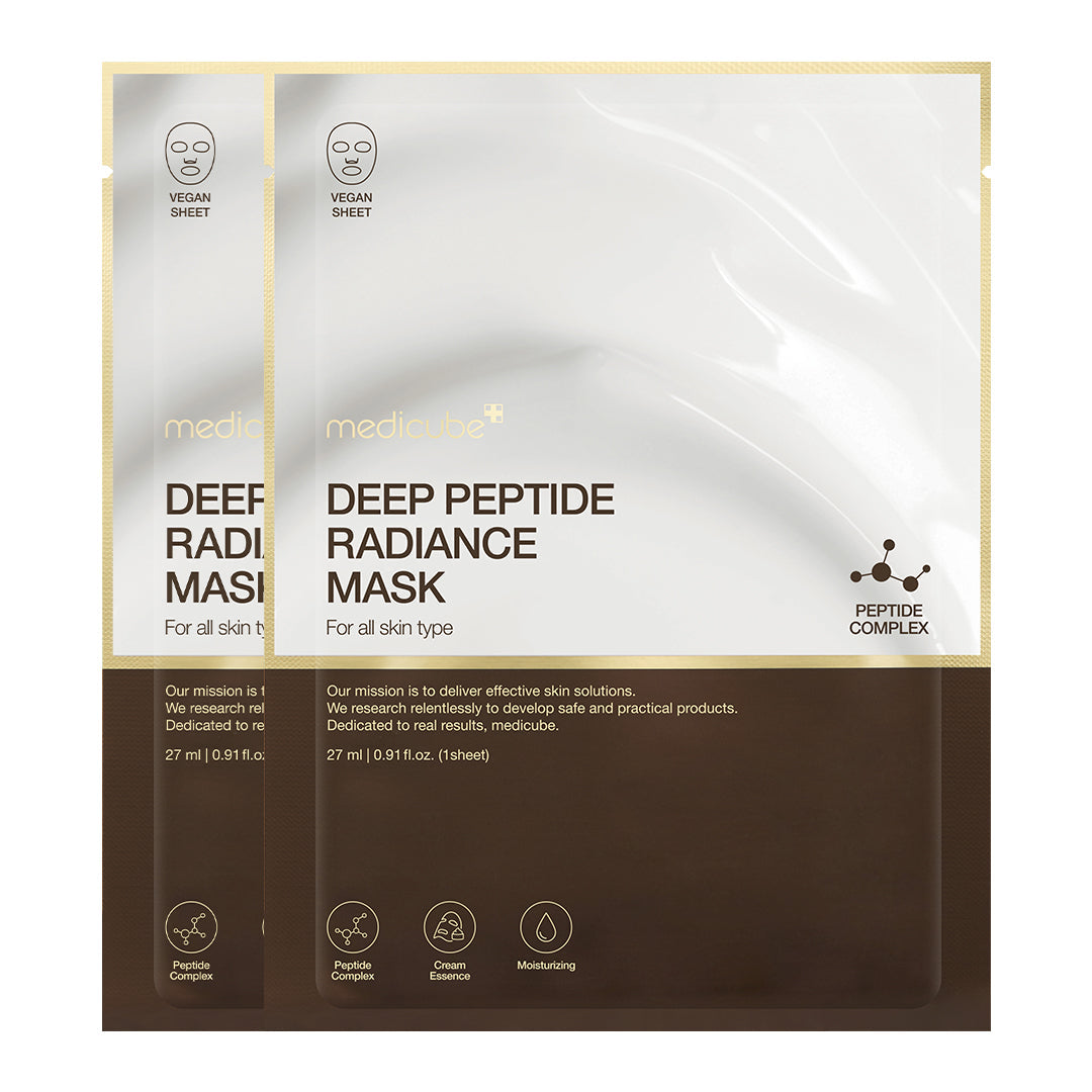 🎁 [GIFT] Deep Peptide Radiance Mask 2ea (100% off) - Glow That Feels Easy