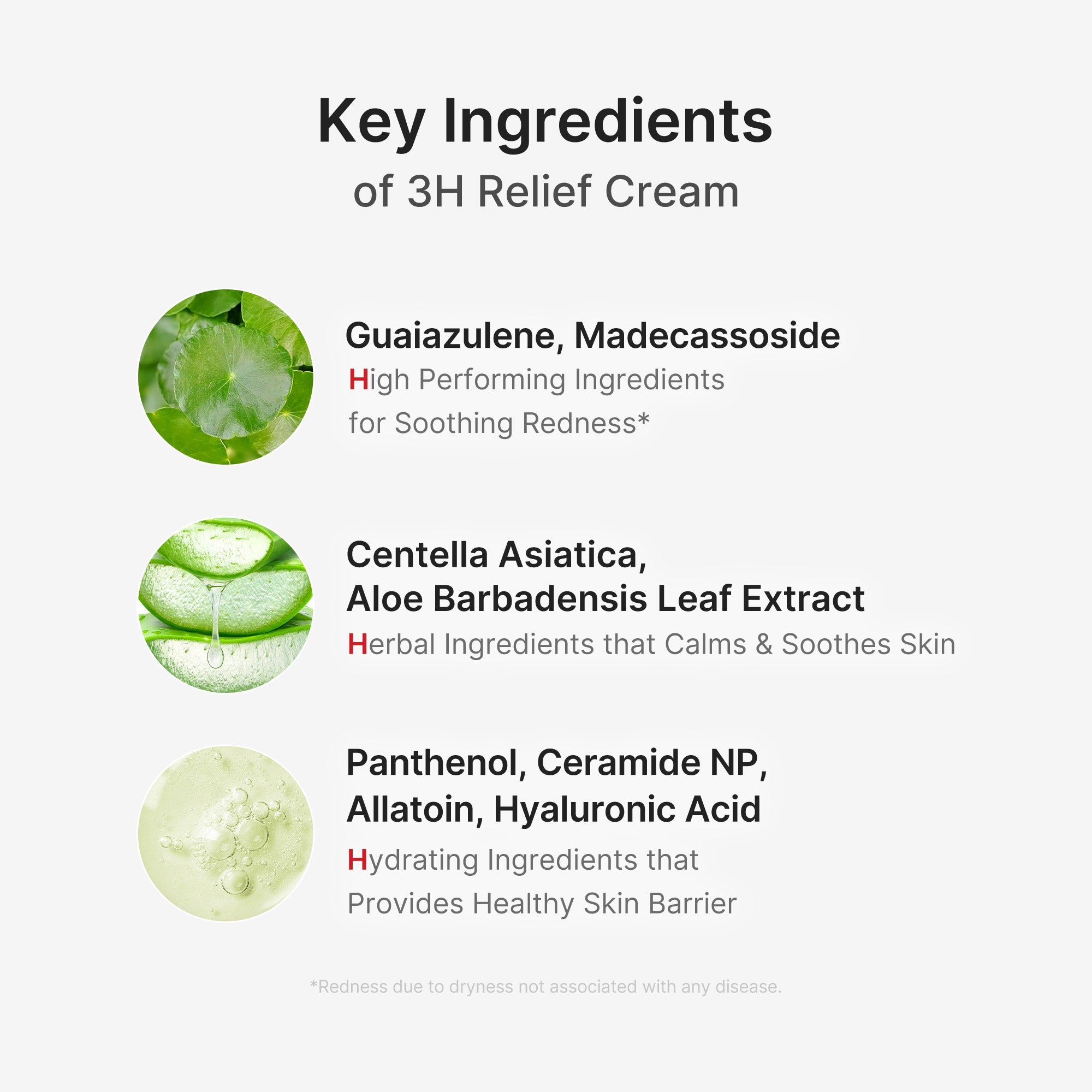 3H Daily Relief Cream - Fresh Skin Made Elegant