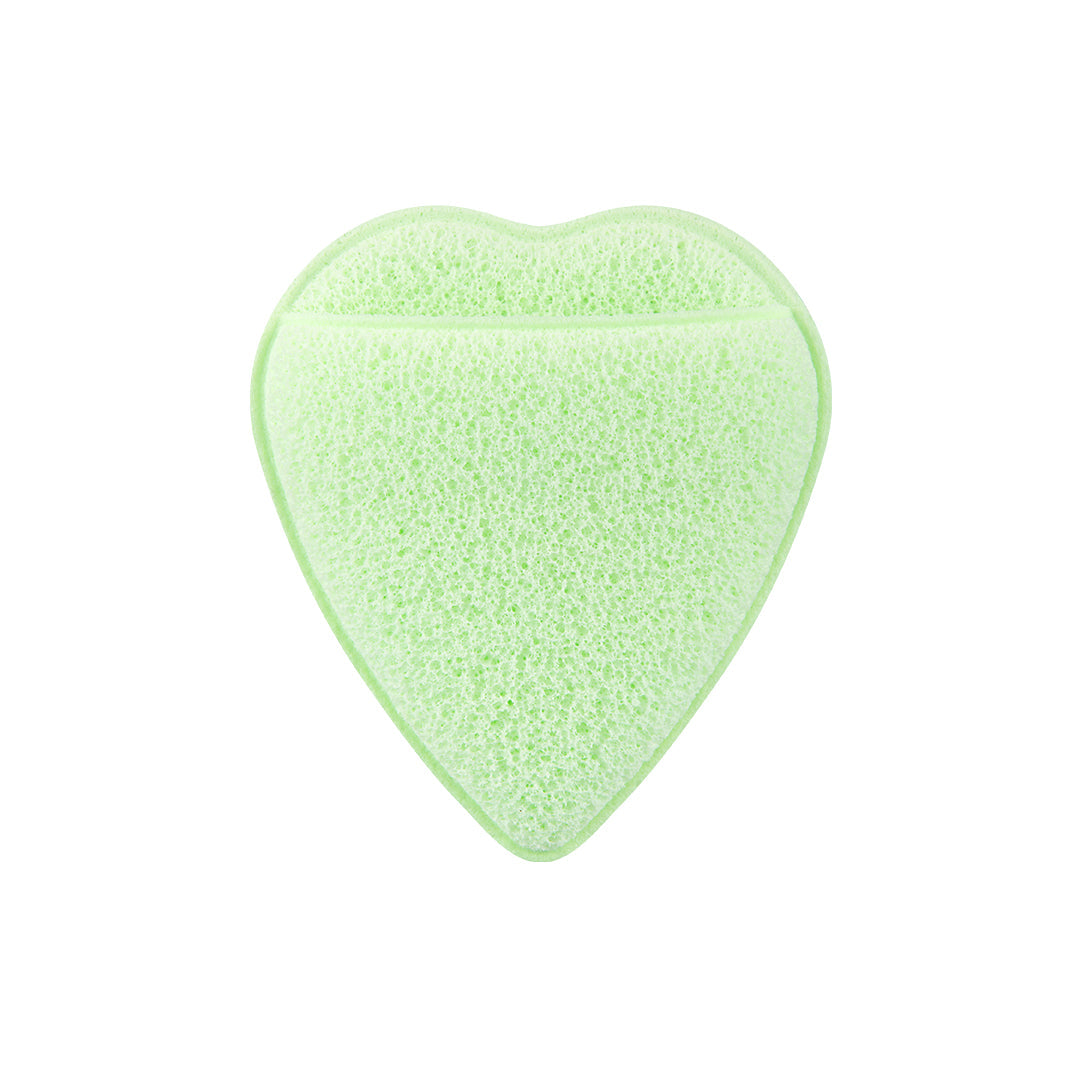 Clover Heart Facial Sponge - Routine Made Elegant