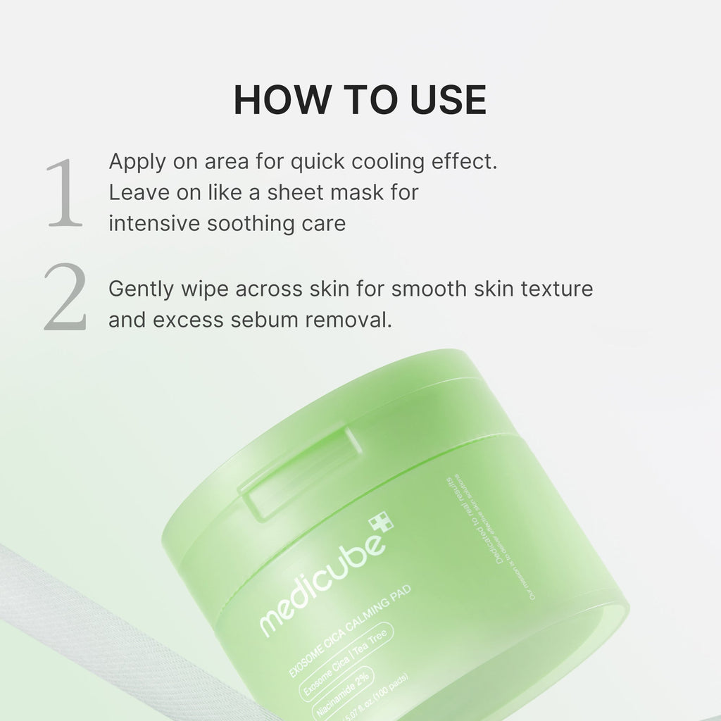 [GIFT] Exosome Cica Calming Toner Pads - A Modern Take on Face Care