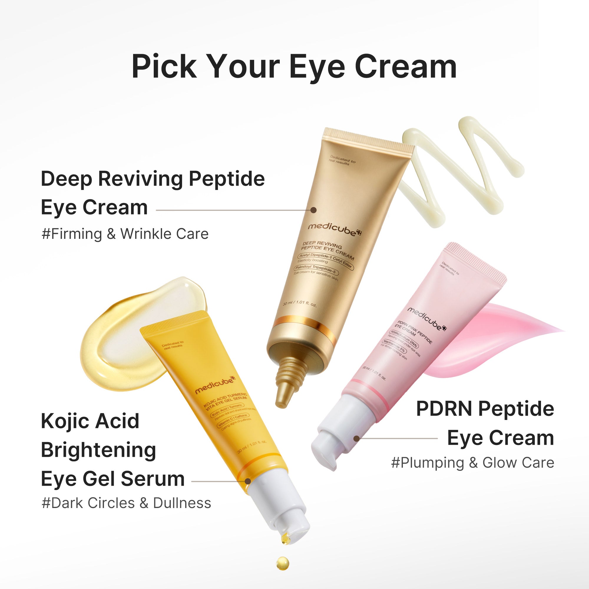 Deep Reviving Peptide Eye Cream - Stylish Glow Care