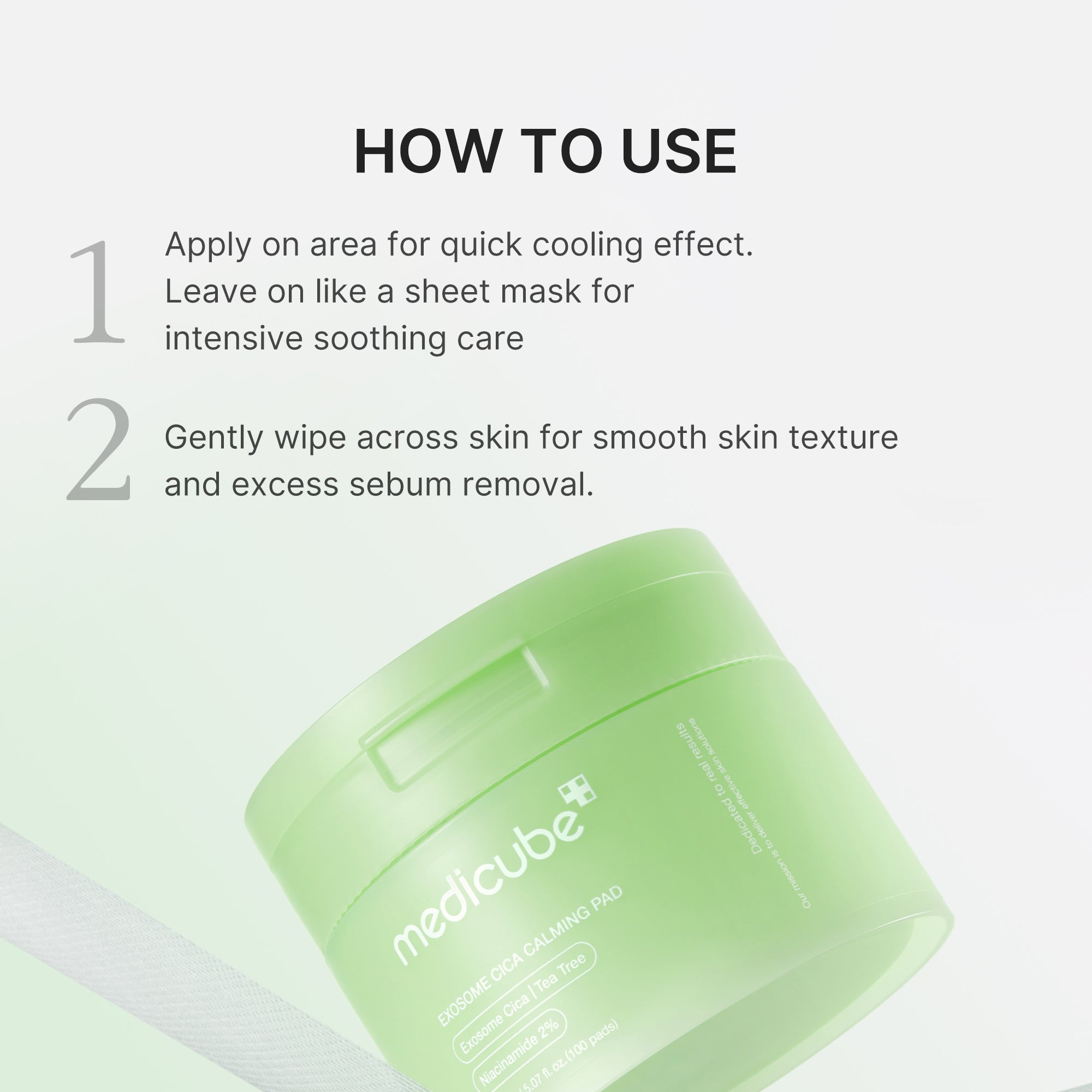 Exosome Cica Calming Toner Pads - Modern K Beauty