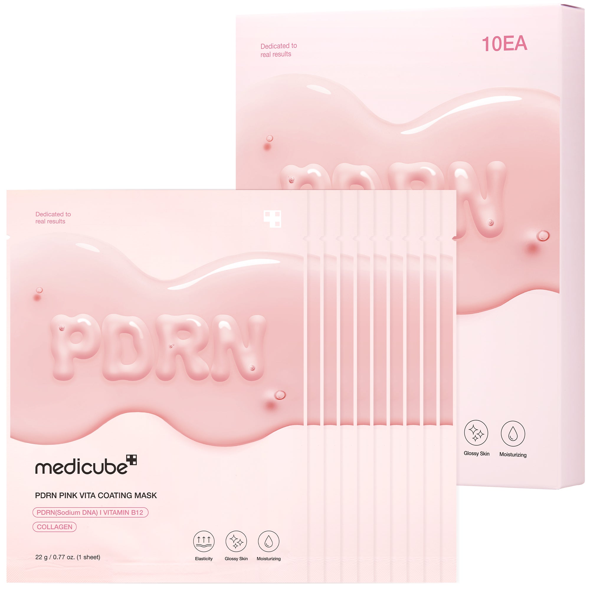[Subscr.] PDRN Pink Vita Coating Sheet Mask - A Night Care Worth Keeping