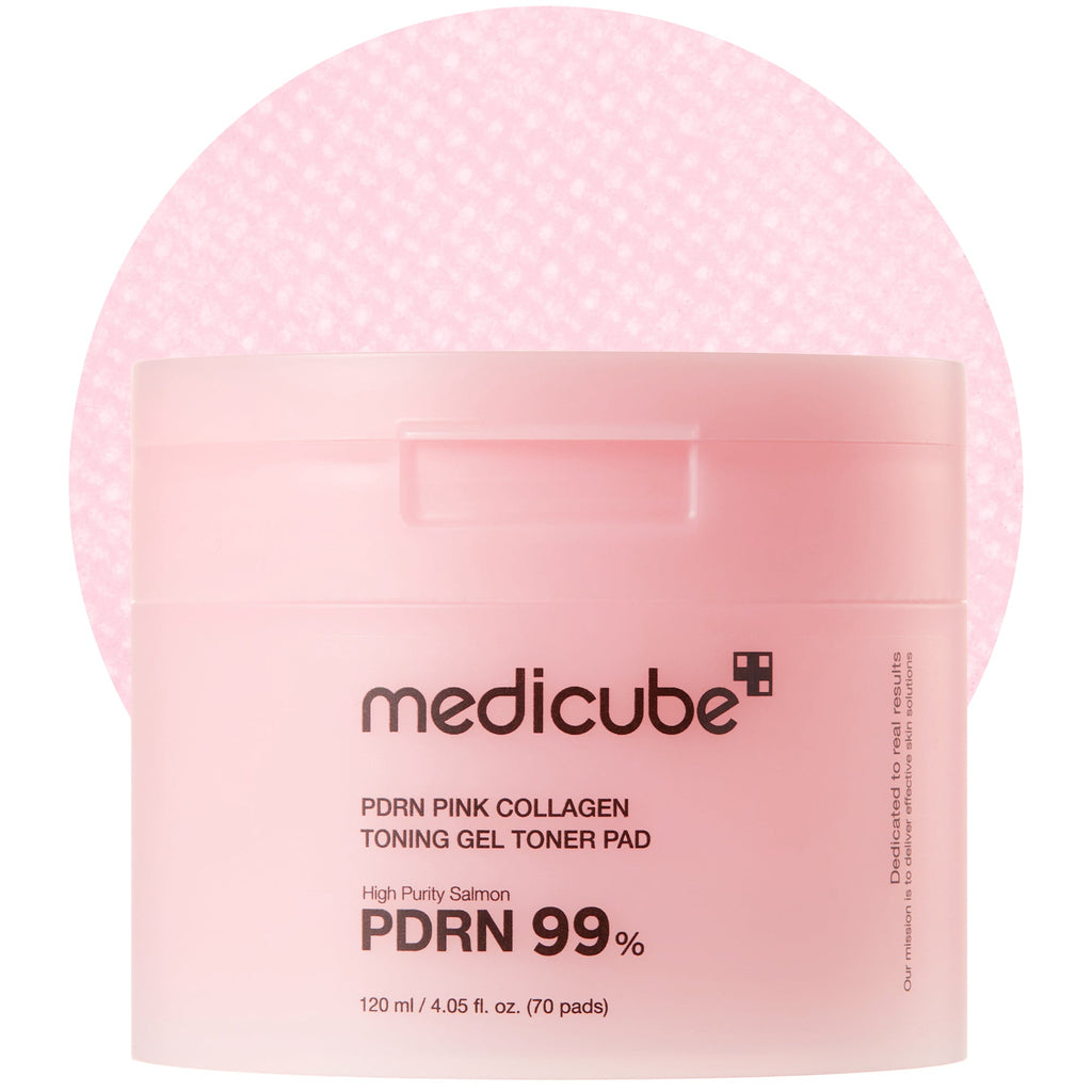 PDRN Pink Collagen Gel Toner Pad - Medicube Care Favorite