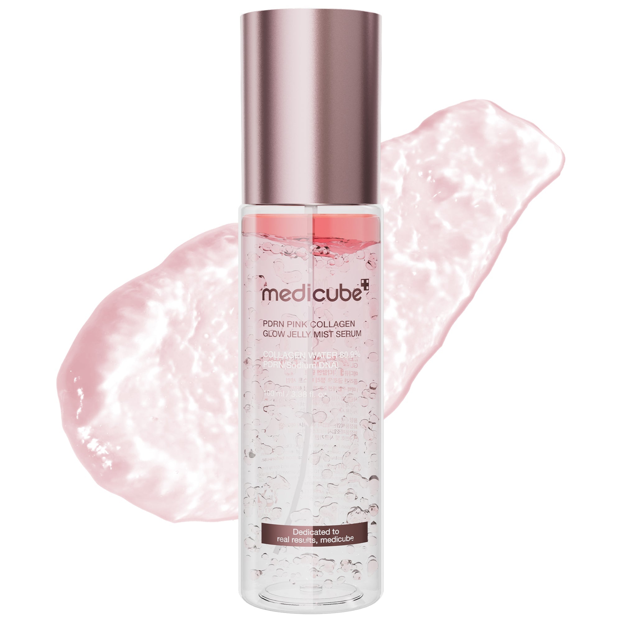 PDRN Pink Collagen Glow Jelly Mist Serum - Smooth Glow Care