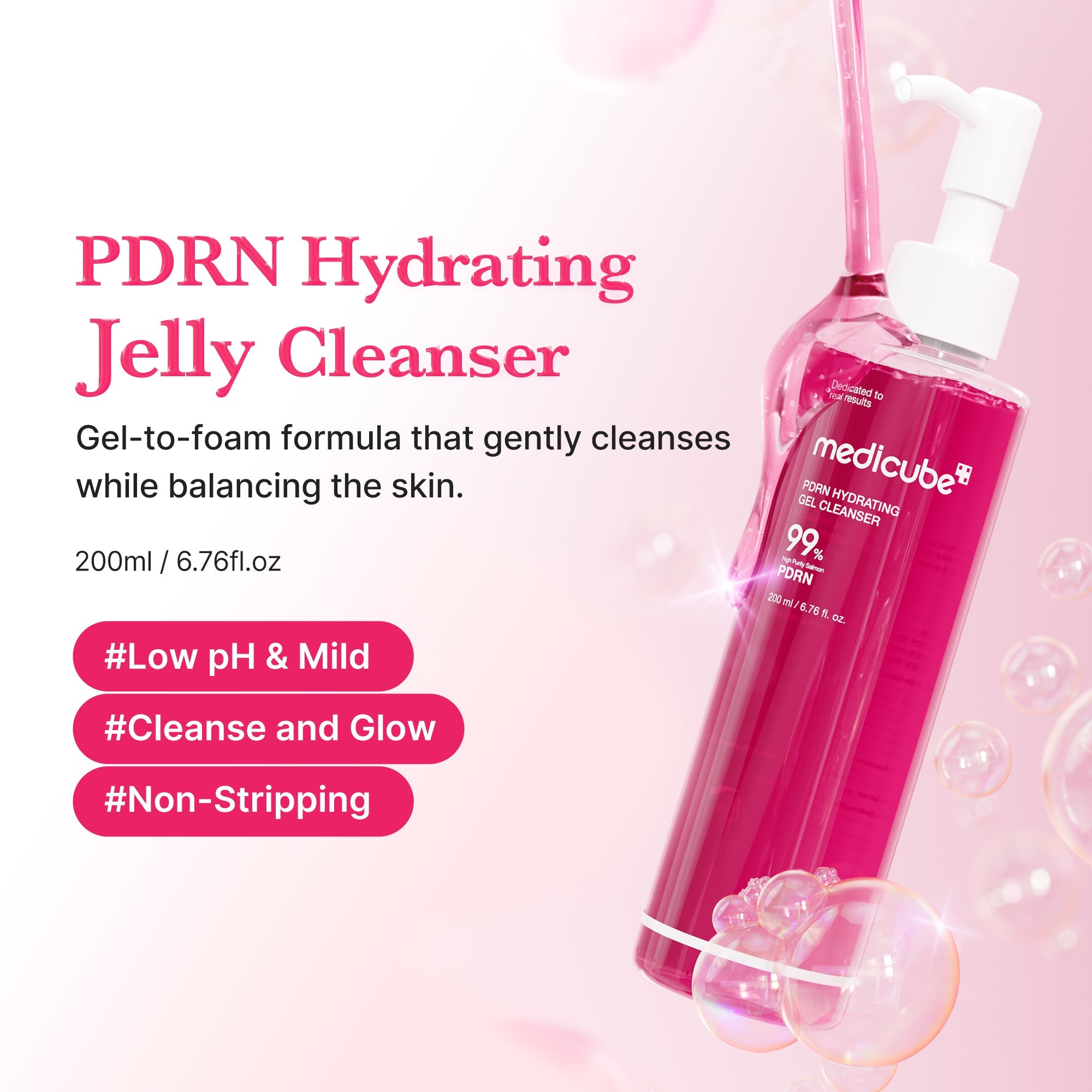 [Subscr.] PDRN Pink Gel Cleanser - Everyday Elevated Care