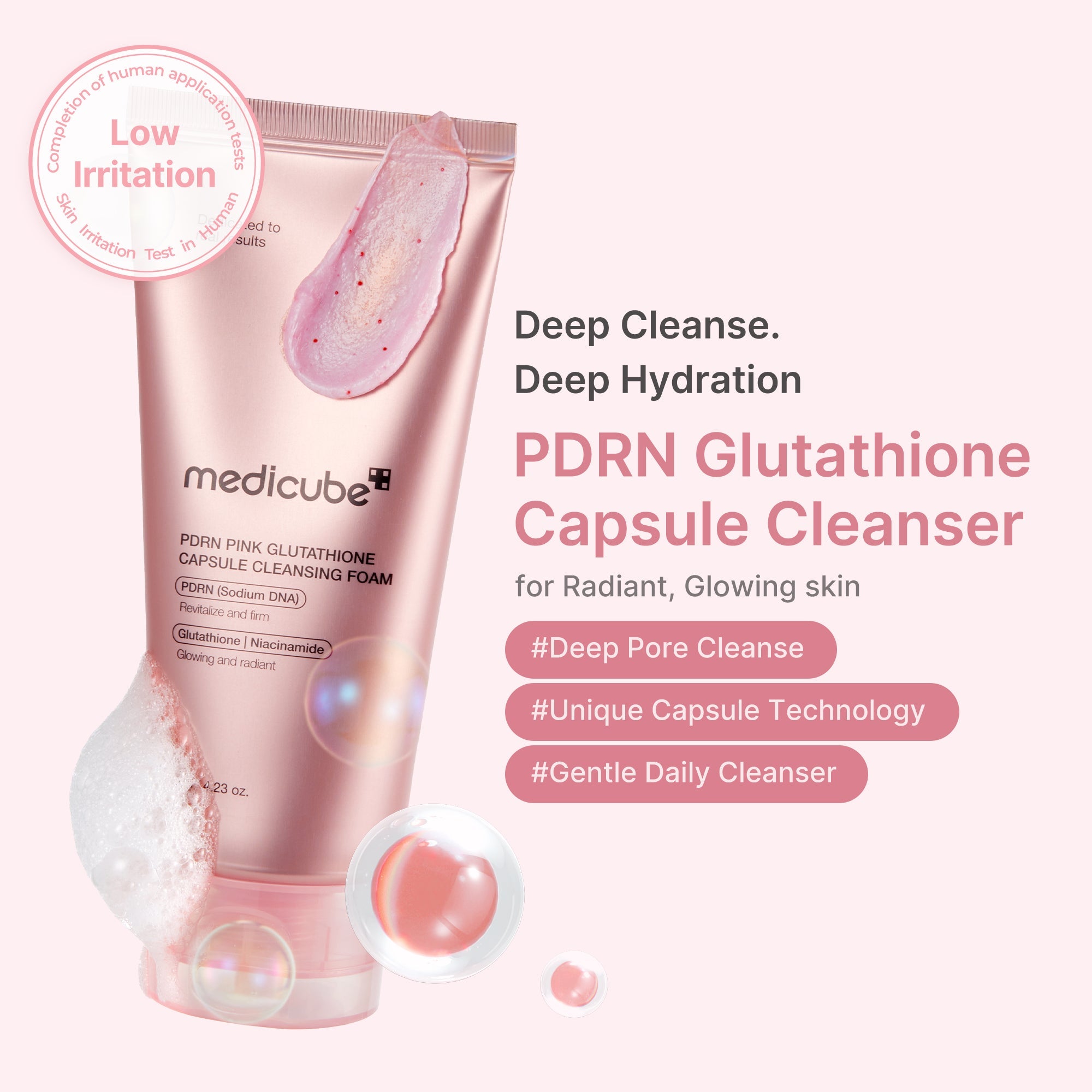PDRN Pink Glow Home Aesthetic Full Set - Clean Glow in Hand