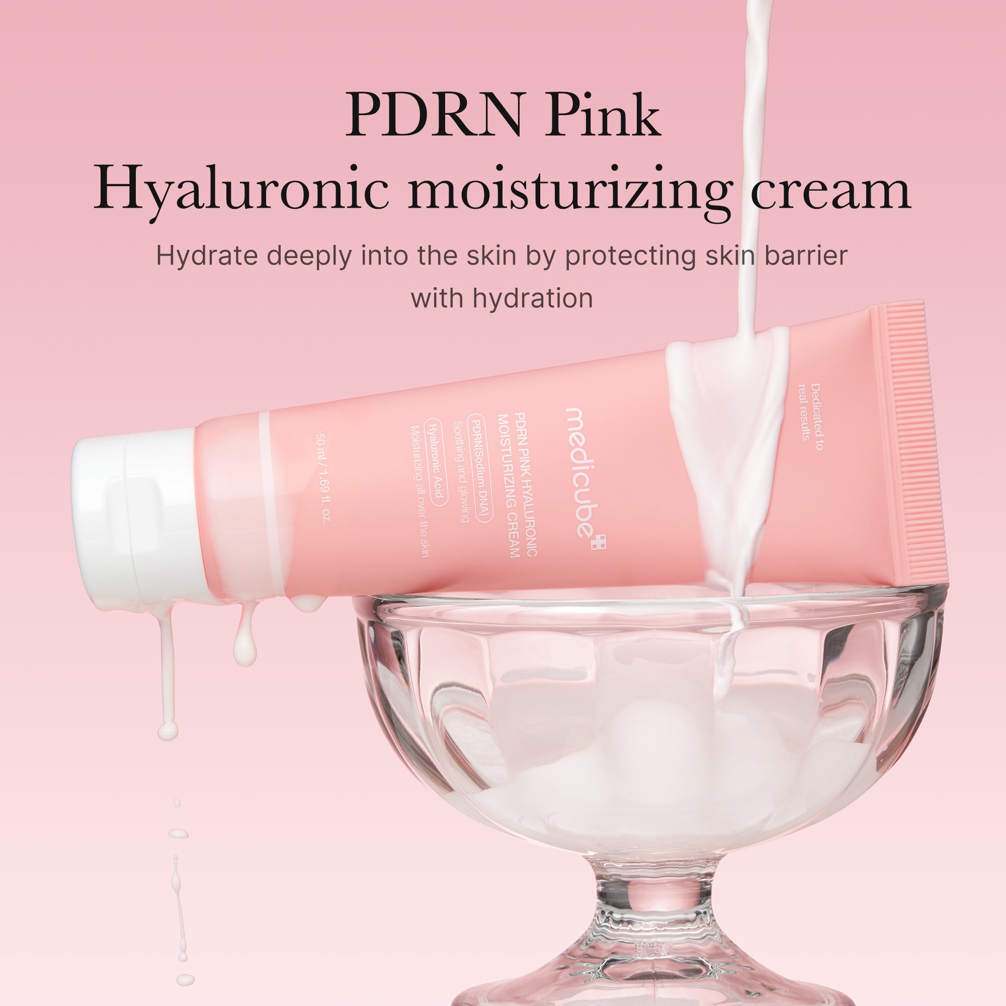 PDRN Pink Peptide Cream - Designed for Daily Glow