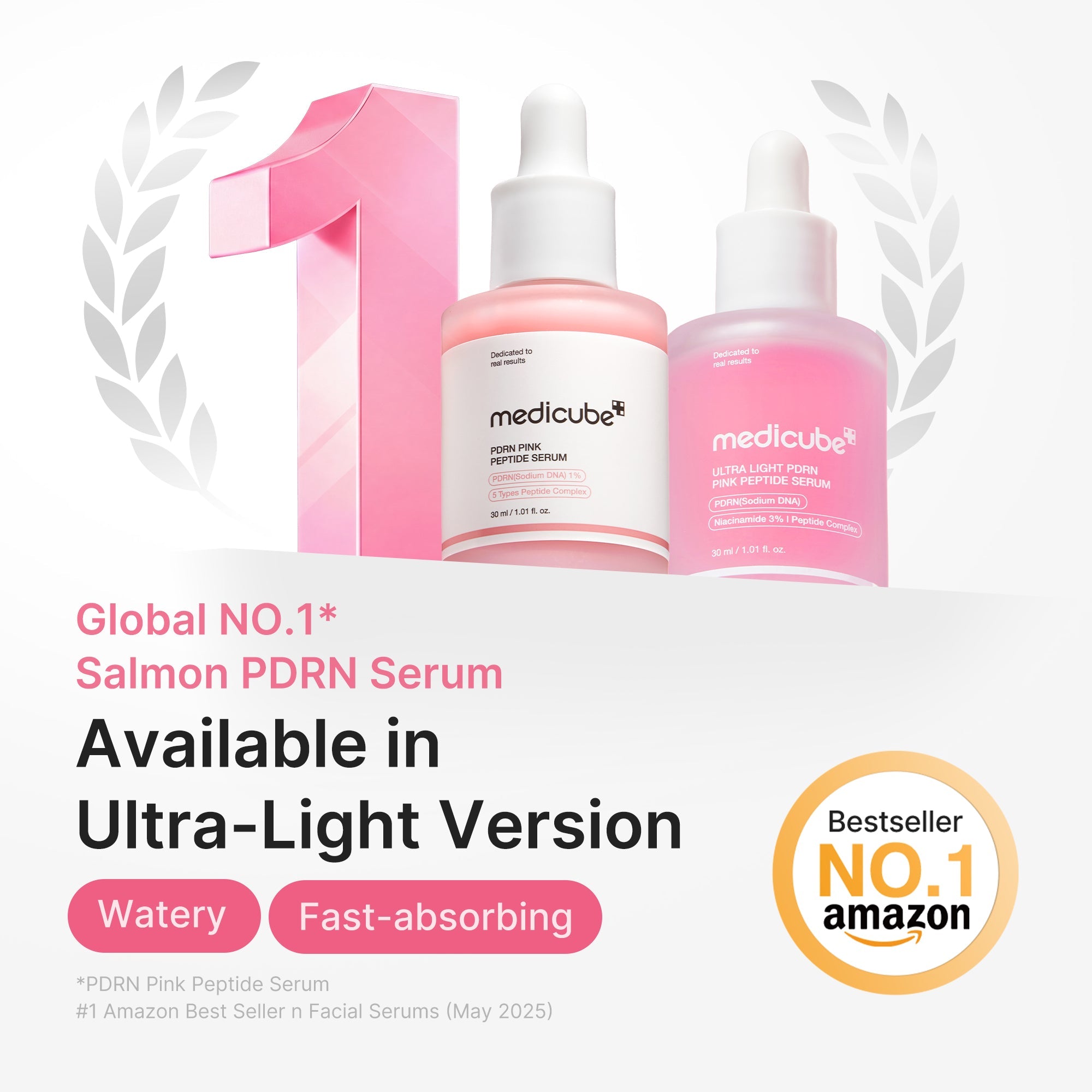 Ultra Light PDRN Pink Peptide Serum - Daily Care Modernized
