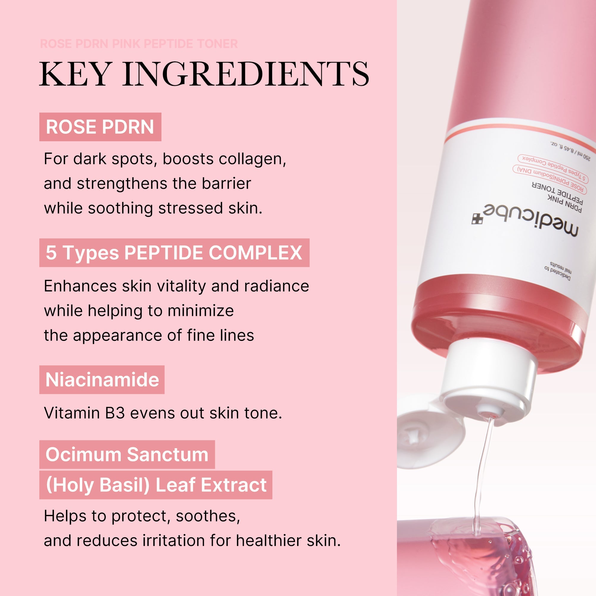 PDRN Pink Peptide Toner - Glow Care Upgraded